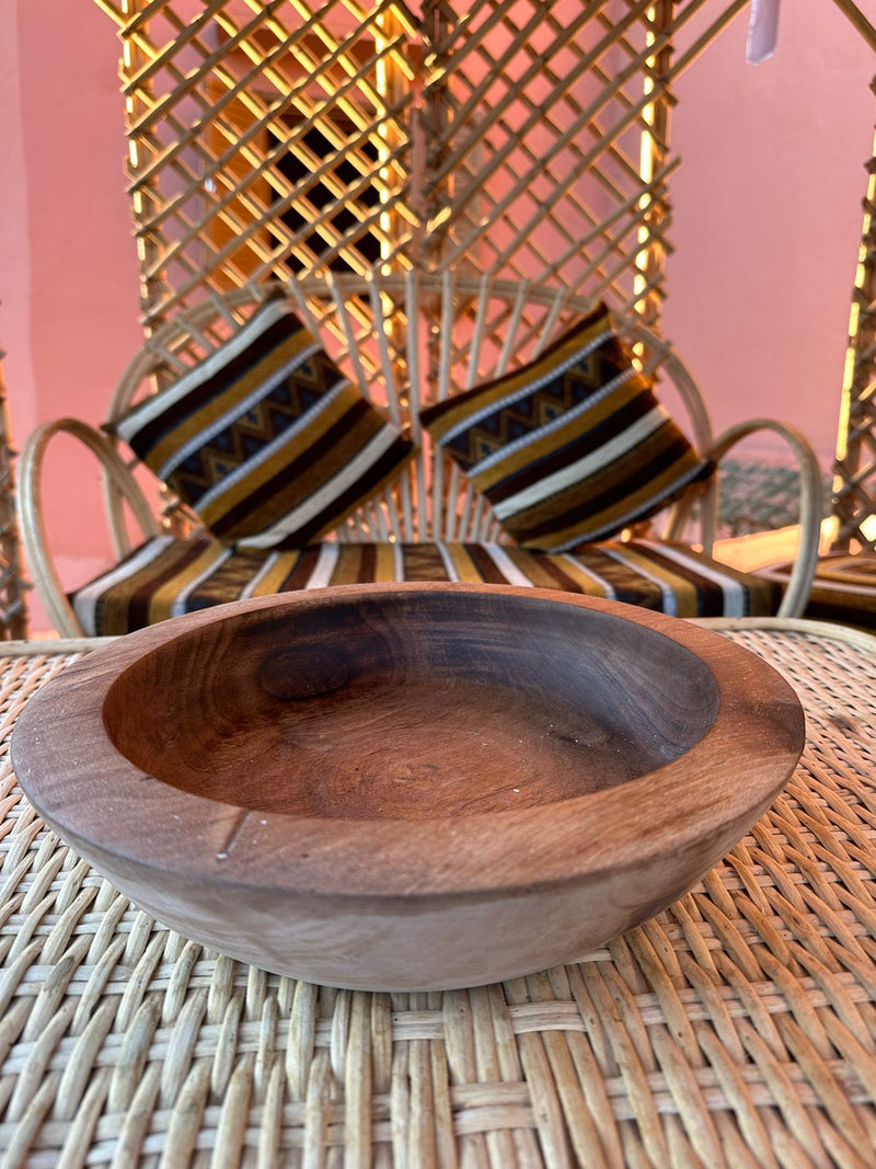 Handmade Wooden Bowl – Unique, Eco-Friendly, and Perfect for Dining or Decor