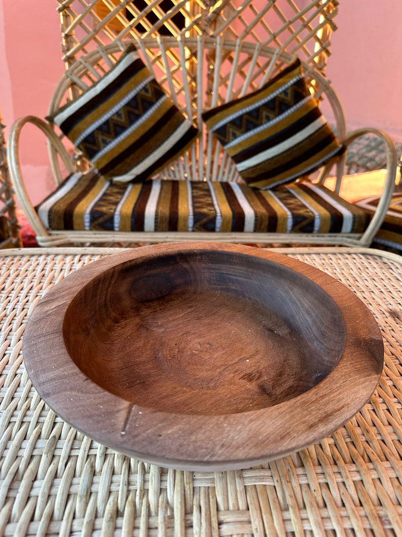 Handmade Wooden Bowl – Unique, Eco-Friendly, and Perfect for Dining or Decor