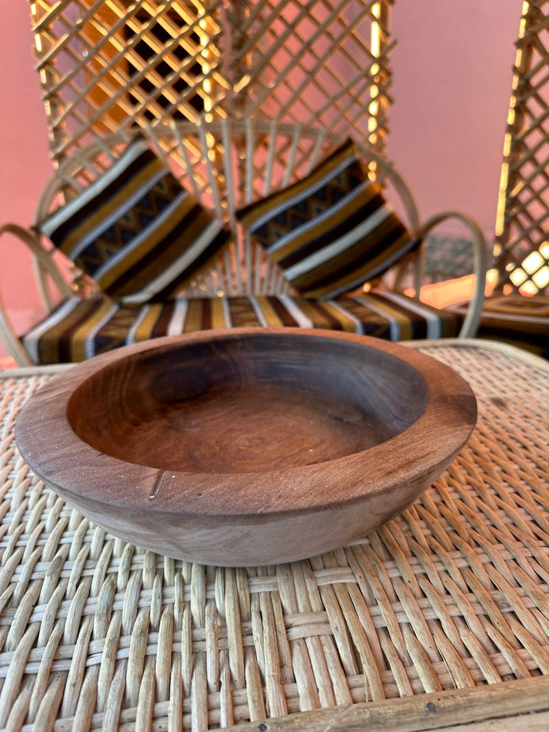 Handmade Wooden Bowl – Unique, Eco-Friendly, and Perfect for Dining or Decor