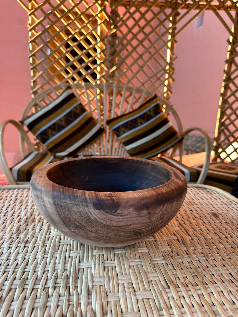 Handmade Wooden Bowl – Unique, Eco-Friendly, and Perfect for Dining or Decor