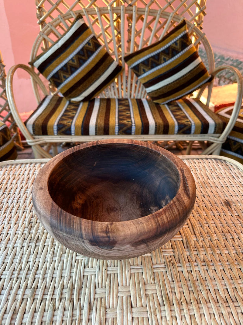 Handmade Wooden Bowl – Unique, Eco-Friendly, and Perfect for Dining or Decor