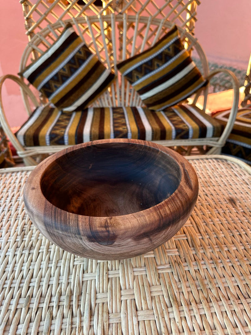 Handmade Wooden Bowl – Unique, Eco-Friendly, and Perfect for Dining or Decor