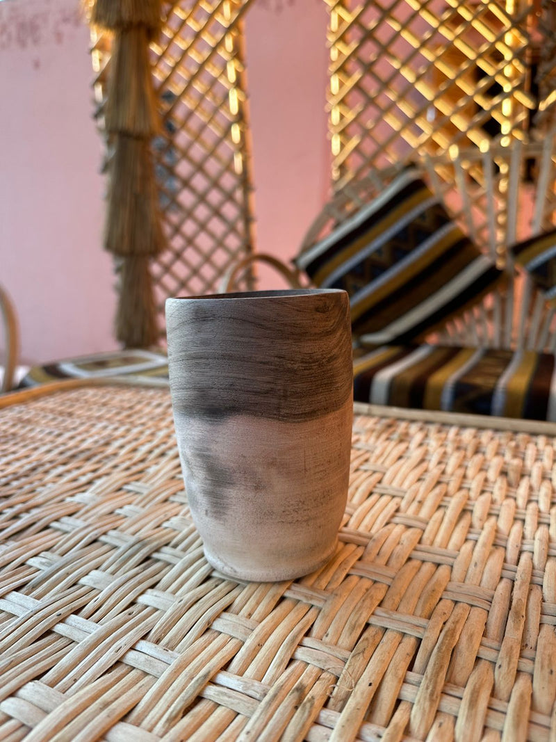 Handcrafted Wooden Cup – Natural, Eco-Friendly, and Perfect for Hot or Cold Beverages